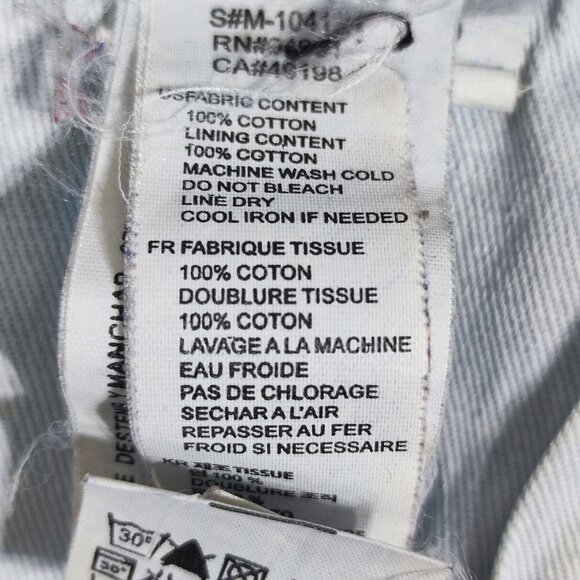 Abercrombie & Fitch jeans men's size 34 denim blue colour straight leg selvedge - Picture 8 of 15